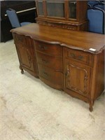 Solid wood low top Buffet