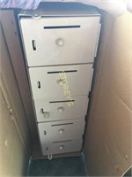 Sm Metal Lock Box - 7 x 6 x 24
