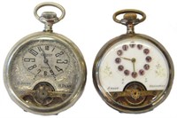 LOT: TWO VERY OLD POCKETWATCHES.