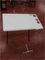 Americrafters plastic folding craft table