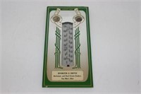 Bevington & Knittle Mirrored Thermometer