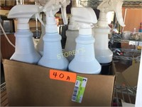 6 Full Squirt Bottles - cleaners