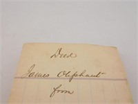 1882 James Oliphant Worcester Co. MD land grant