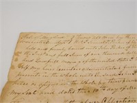 1802 Worcester Co. Samuel Parker land grant