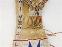 Sioux Indian Pipe bag circa 1876. Collected on