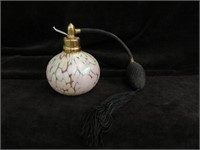 ART GLASS PERFUME BOTTLE 4.5"T