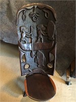 Aboriginal carved chair
