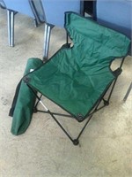 Forest green outdoor folding chair