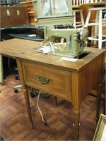 Necchi electric cabinet style sewing machine a