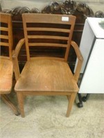 Wooden dining chair