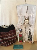 Ribbon organizer, backpack and wallet
