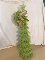 Green decorative Christmas tree