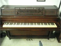 Large wooden piano