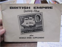 1970 British Empire Specialty Album of Stamps