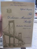 1954 Official Program The Delaware Memorial