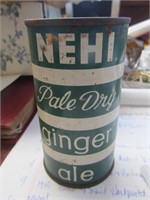 Nehi Pale Dry Ginger Ale 12 oz. Tin Soda Can