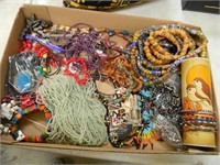 COSTUME JEWELRY LOT-NATIVE AMERICAN STYLE PIECES
