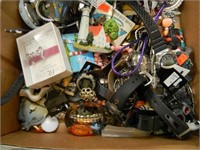 MANY WATCHES AND COSTUME JEWELRY