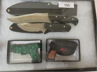SELECTION OF KNIVES - DISPLAY NOT FOR SALE