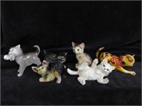 SELECTION OF CAT FIGURES