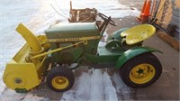 John Deere 112 garden tractor