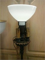 Tall ornate lamp