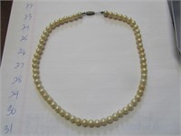 Choker Strand of Beaded Pearls w/Japan Clasp