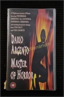 Dario Argento Master of Horror Rare VHS PAL Video