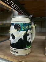 Anheuser-Busch giant panda collector Stein