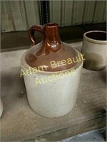 Vintage 14-inch Pottery Crock jug