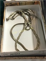 LOT OF SS NECKLACE