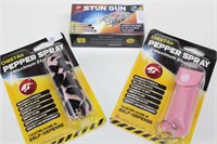 New-CHEETAH Stun Gun & (2) Pepper Sprays