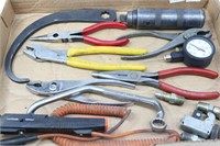 Assorted Pliers, Gauge, Other Specialty Tools