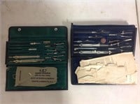 2 SETS OF DRAWING INSTRUMENTS