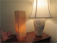 shell pattern table lamp & decorator lamp