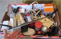 box lot of useable household goods