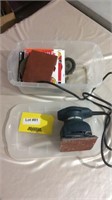 B & D pad sander & accessories