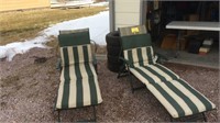 2 lounge chairs BOTH TO GO
