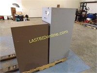 2 METAL FILE CABINETS