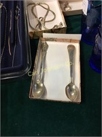 LOT OF TWO SS BABY SPOONS