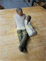 Willow tree father and daughter figurine