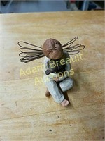 Willow tree boy and puppy figurine