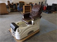 PEDICURE CHAIR with FOOT SPA & VIBRATING CHAIR