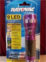 Rayovac 9 LED UV Black Light