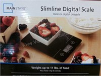 Mainstays Slimline LCD Digital Scale