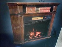 Infragen Rolling Mantel Electric Fireplace