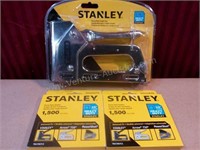Stanley Heavy Duty Staple Gun w/3/8" Staples
