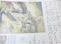 MT/WY Yellowstone Geological Survey Map