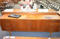 MID CENTURY SIDEBOARD, MORRIS A. GLASGOW, 78" LONG