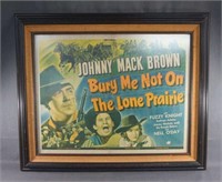 1940  Framed Universal Pictures Movie Poster